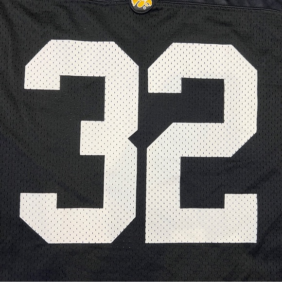 Nike Team Iowa Hawkeyes Football Jersey #32 Size Large Authentic Black Gold NCAA - Picture 3 of 10